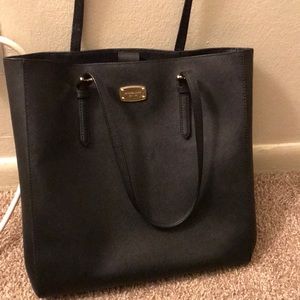 Michael Kors black tote.